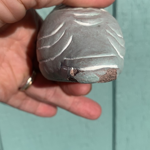 Quail Isabell Bloom sculpture 1986 with flaws - Picture 8 of 13